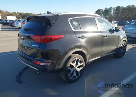 2017 Kia Sportage Sx Turbo z USA, uszkodzony, nr VIN KNDPRCA63H7130981